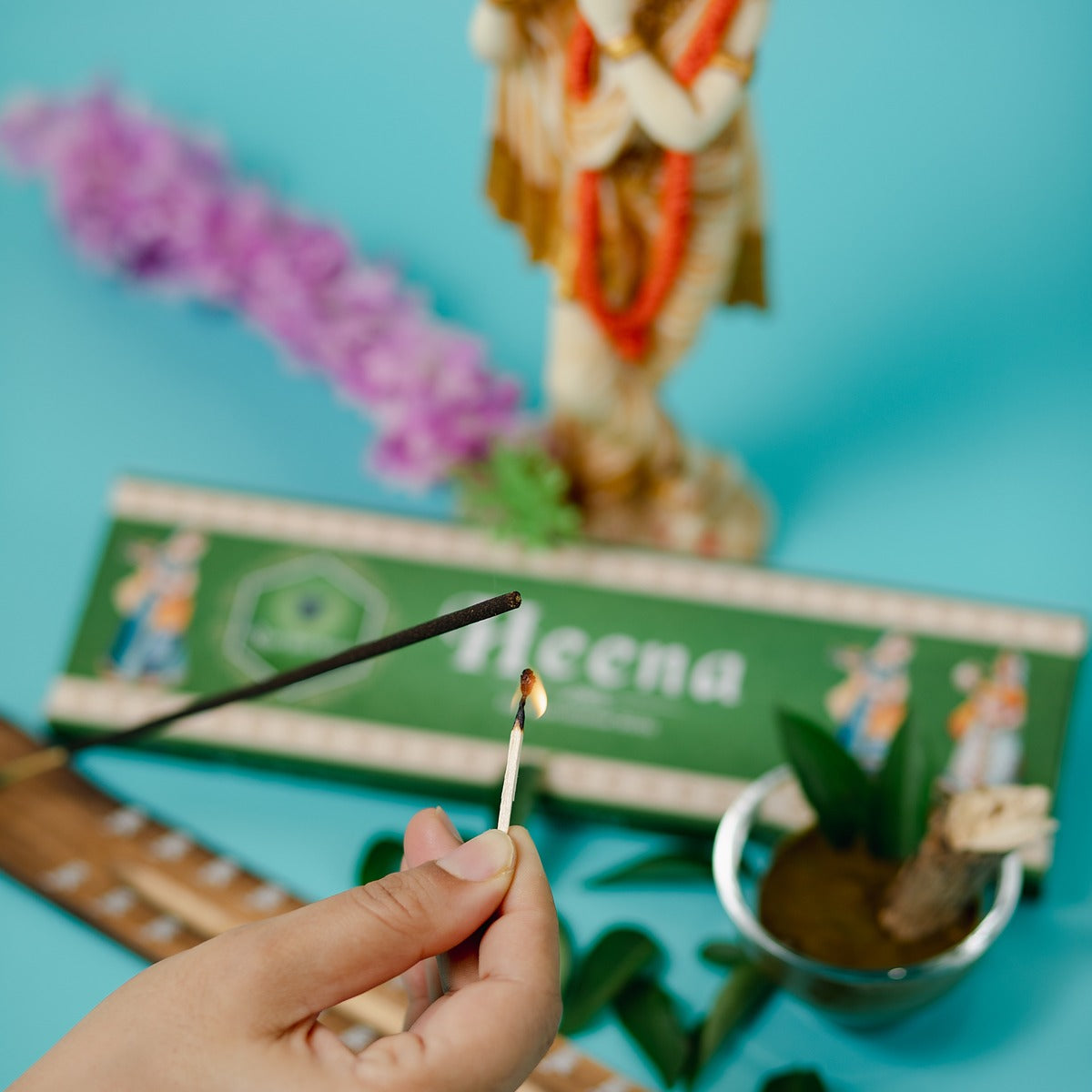 Heena Premium Agarbatti | 1 Box, 20 Sticks