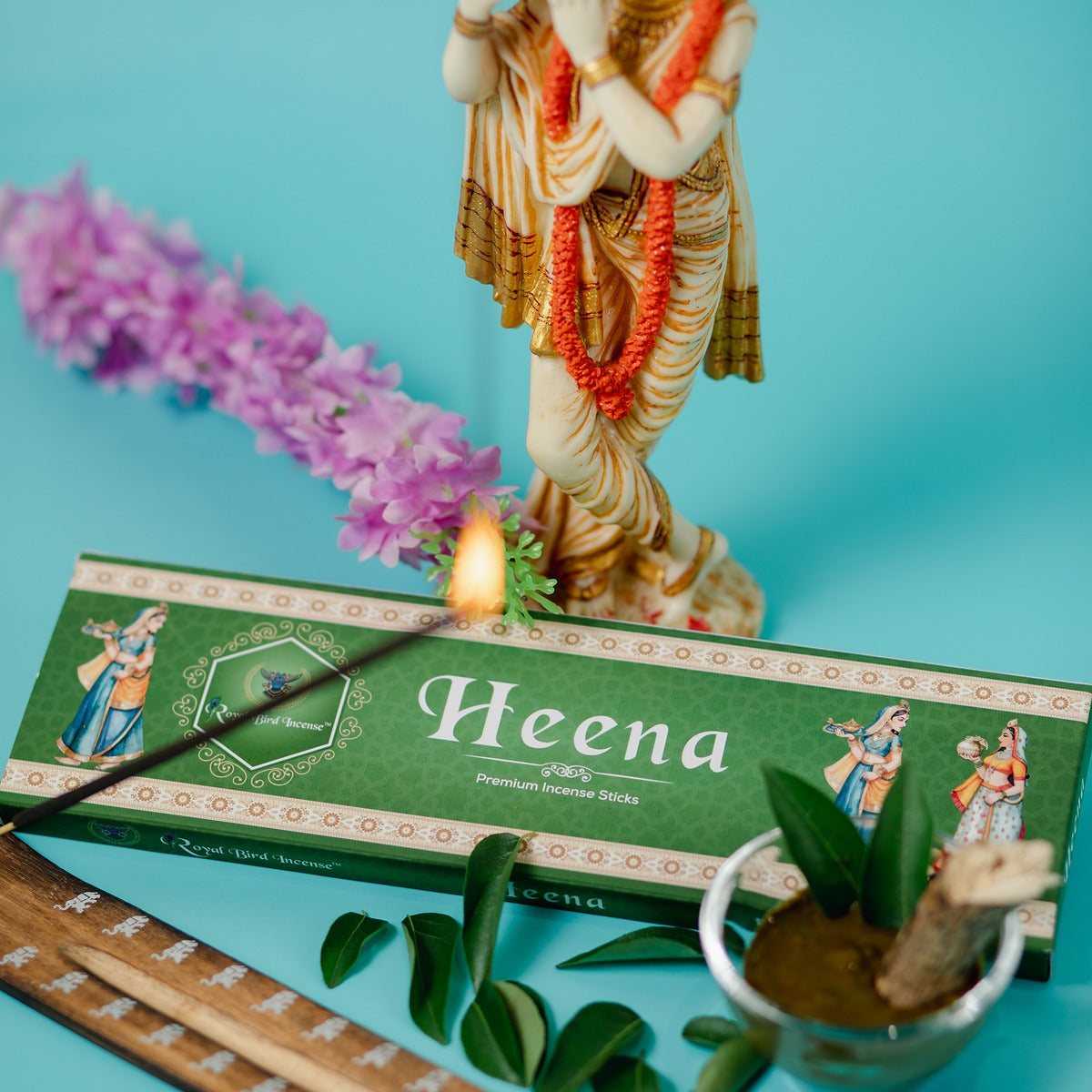 Heena Premium Agarbatti | 1 Box, 20 Sticks