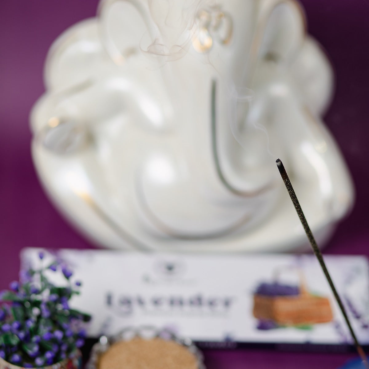 Lavender Premium Agarbatti | 1 Box, 20 Sticks