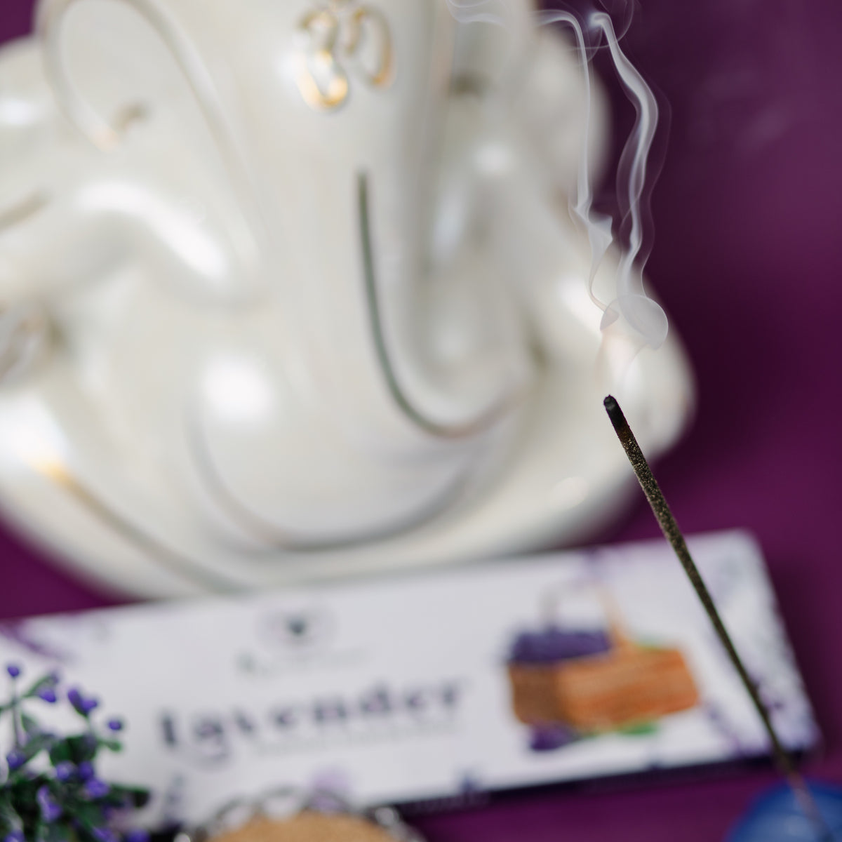 Lavender Premium Agarbatti | 1 Box, 20 Sticks