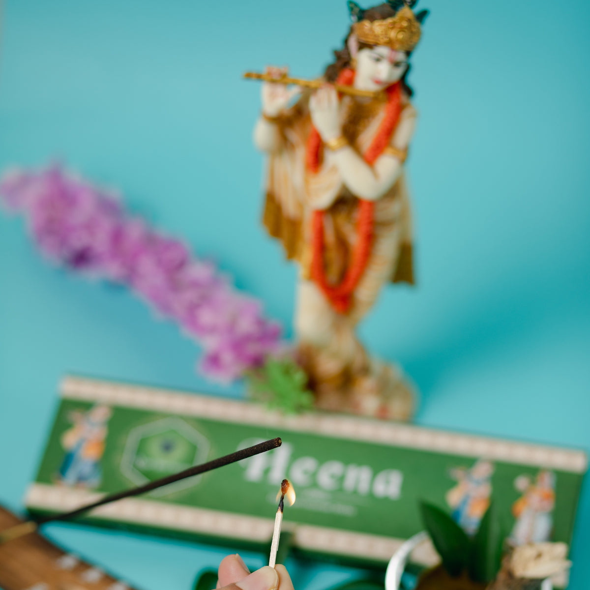 Heena Premium Agarbatti | 1 Box, 20 Sticks