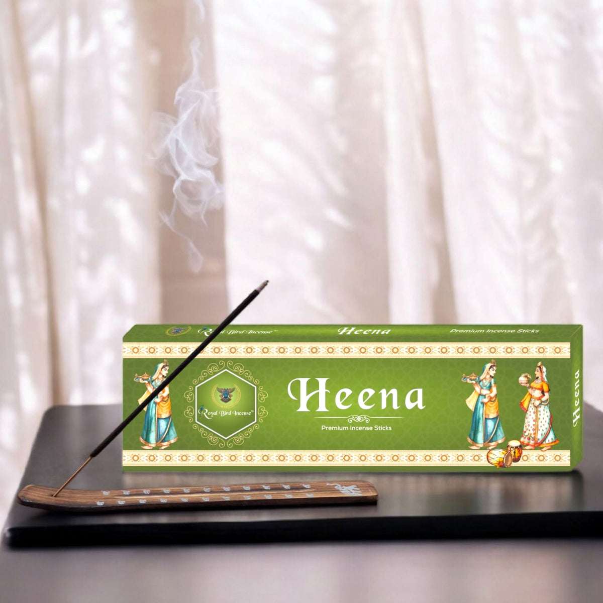 Heena Premium Agarbatti | 1 Box, 20 Sticks